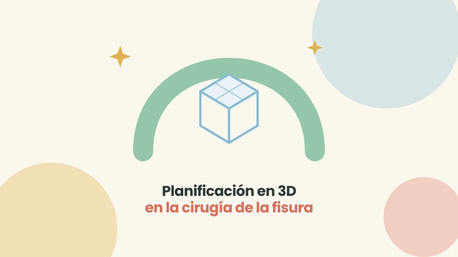 Planificación en 3D en la cirugía de la fisura. Ilustración: ASPANIF